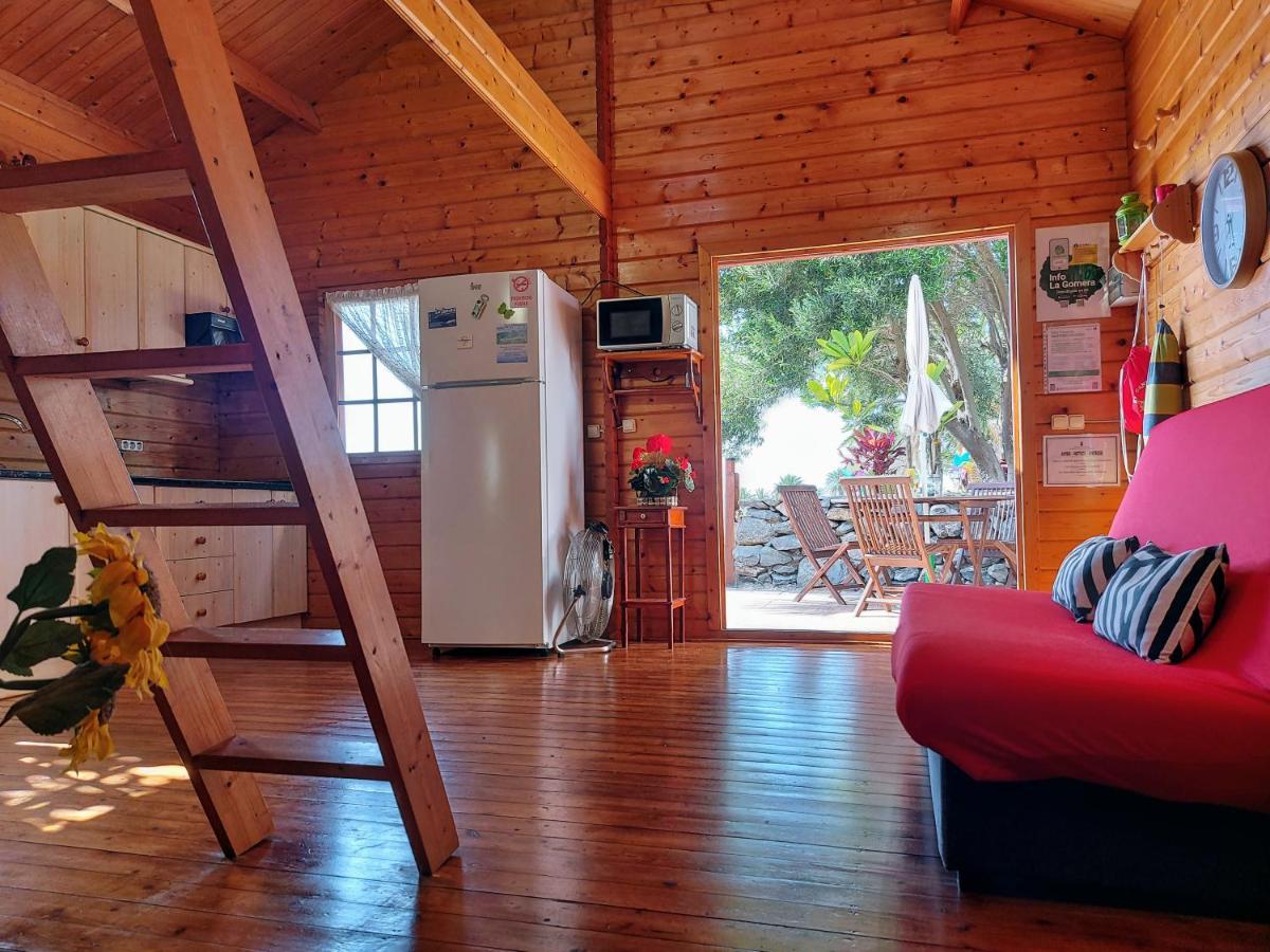 Cabana Los Palmeros, Vista Al Mar Y La Montana Alojera Dış mekan fotoğraf