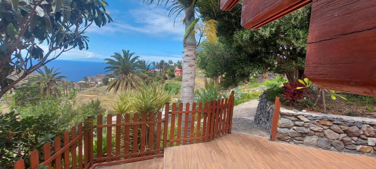Cabana Los Palmeros, Vista Al Mar Y La Montana Alojera Dış mekan fotoğraf