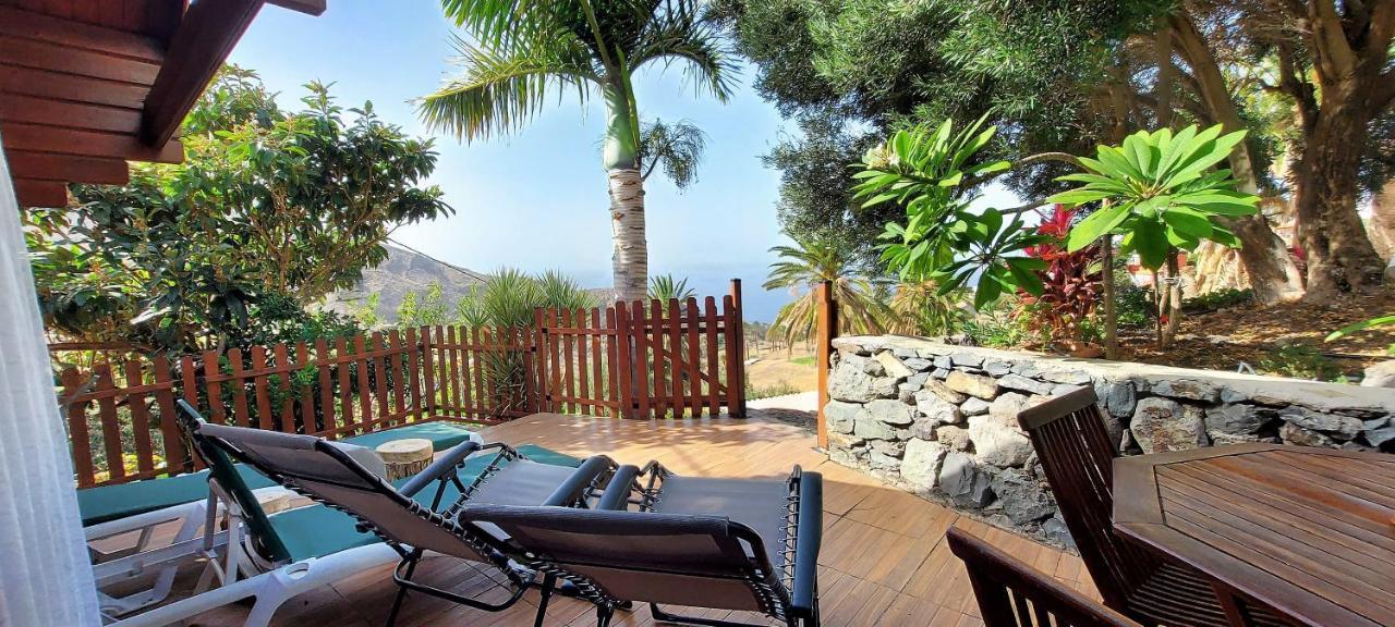 Cabana Los Palmeros, Vista Al Mar Y La Montana Alojera Dış mekan fotoğraf