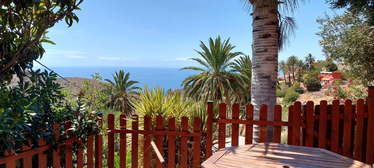 Cabana Los Palmeros, Vista Al Mar Y La Montana Alojera Dış mekan fotoğraf