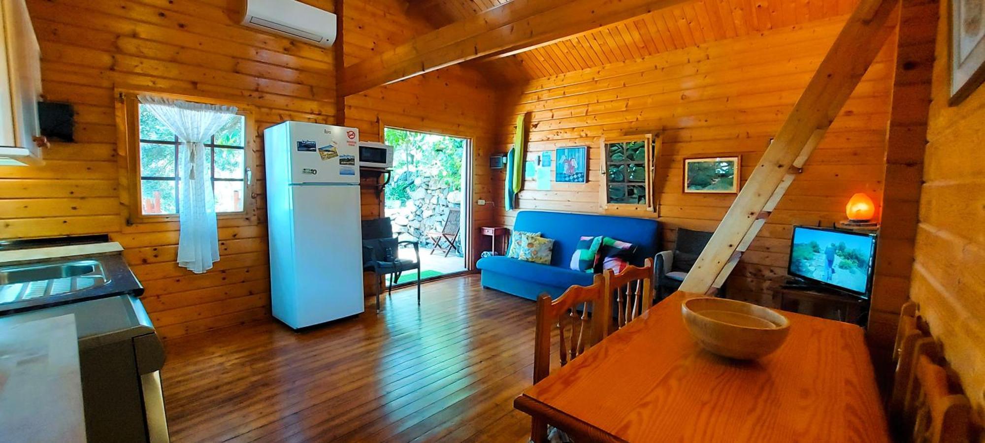 Cabana Los Palmeros, Vista Al Mar Y La Montana Alojera Dış mekan fotoğraf